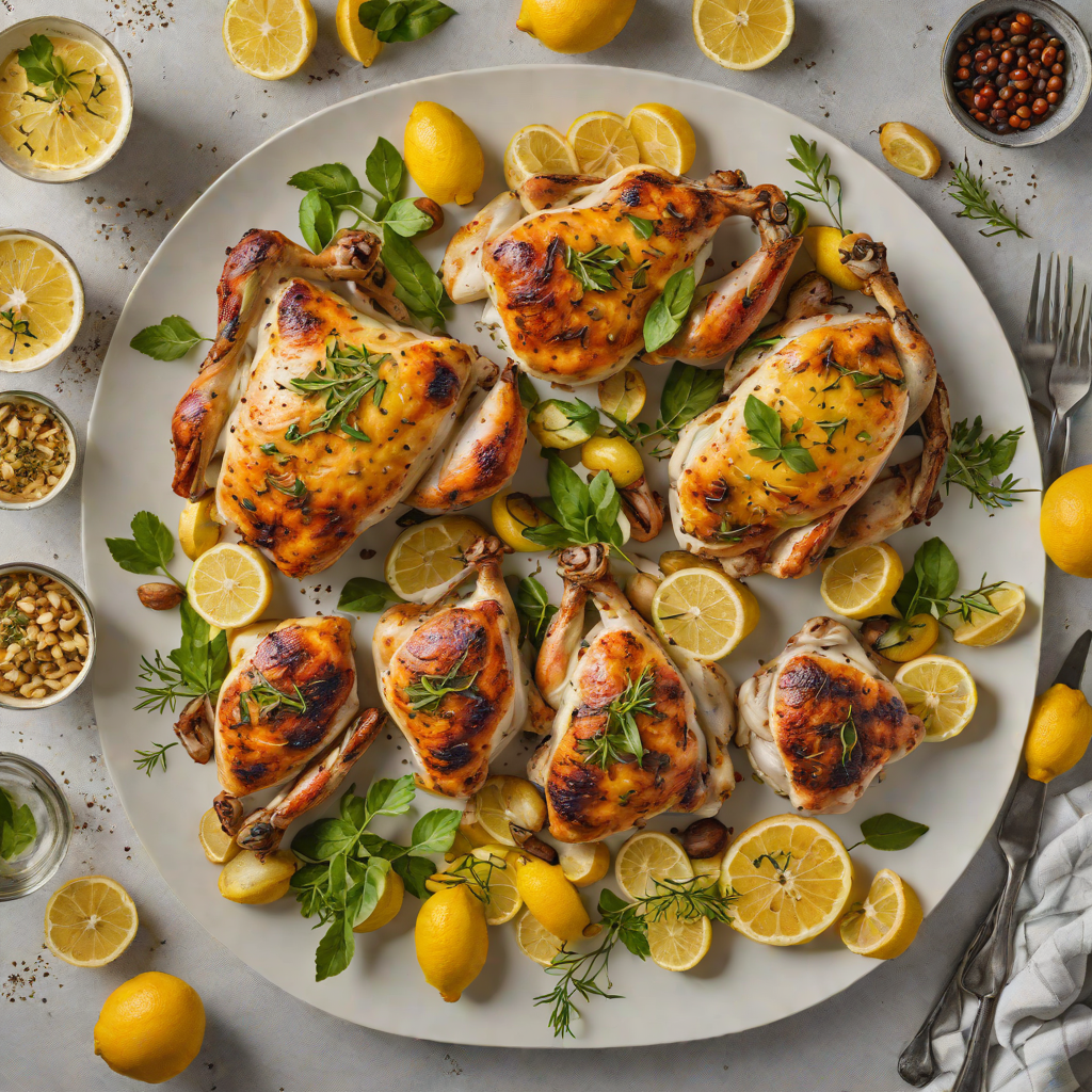 Sheet Pan Citrus-Herb Roasted Chicken with Fingerling Potatoes