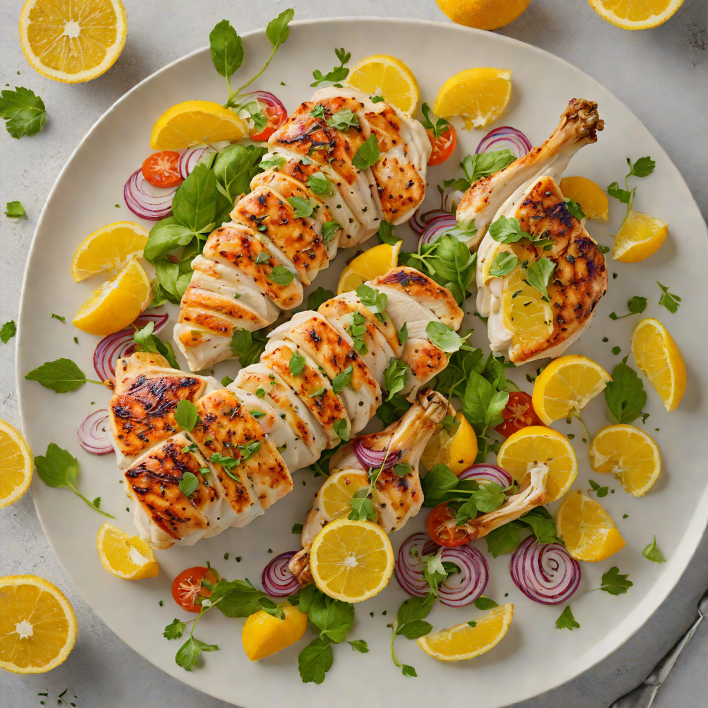 Pan-Seared Chicken with Tangy Citrus and Herb Dressing