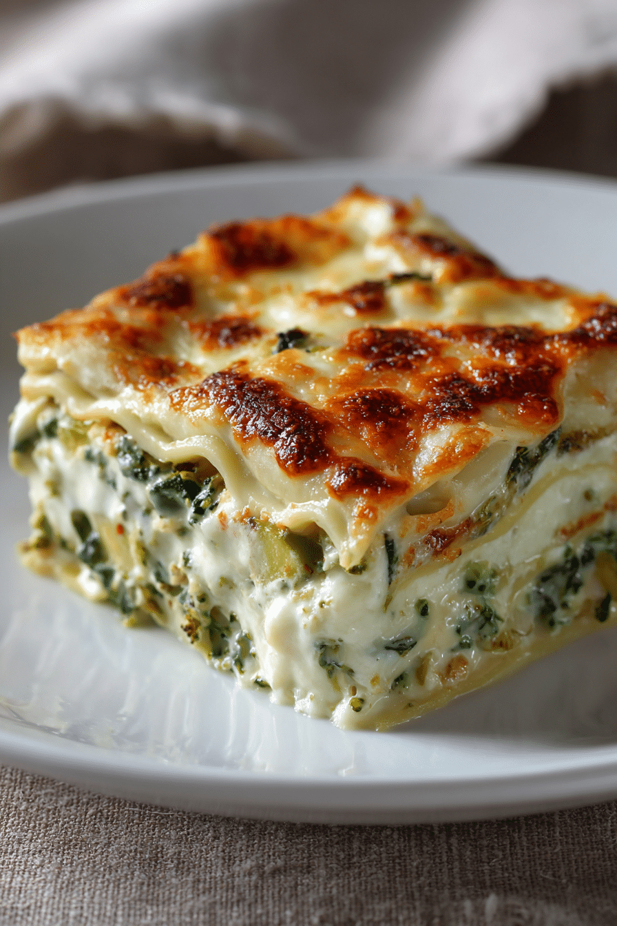 Baked Italian-Style Vegetable Lasagna with Ricotta