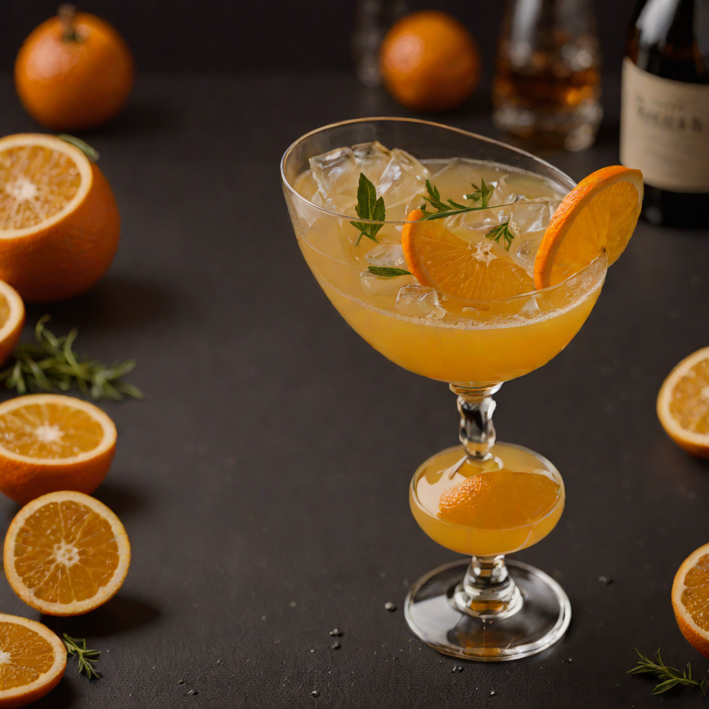 Charred Orange Whiskey Sour