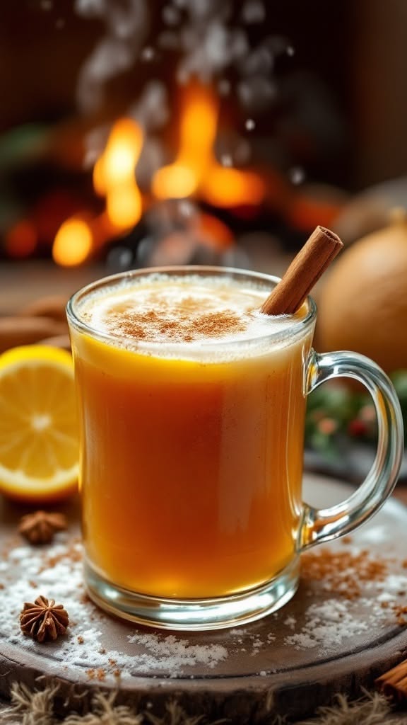 Coconut-Spiced Rum Nightcap