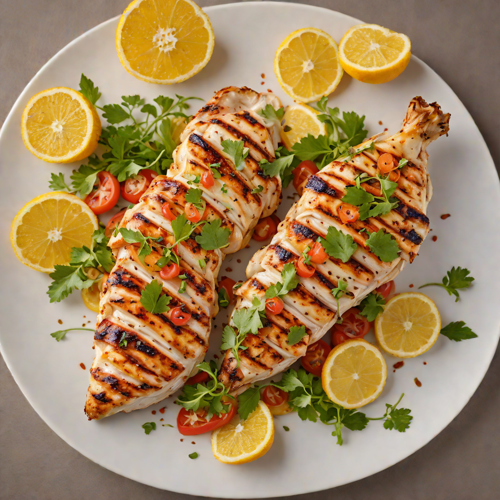 Interactive Paddleboard-Inspired Citrus Grilled Chicken