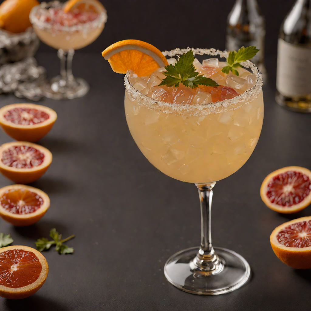 Smoky Agave Grapefruit Margarita