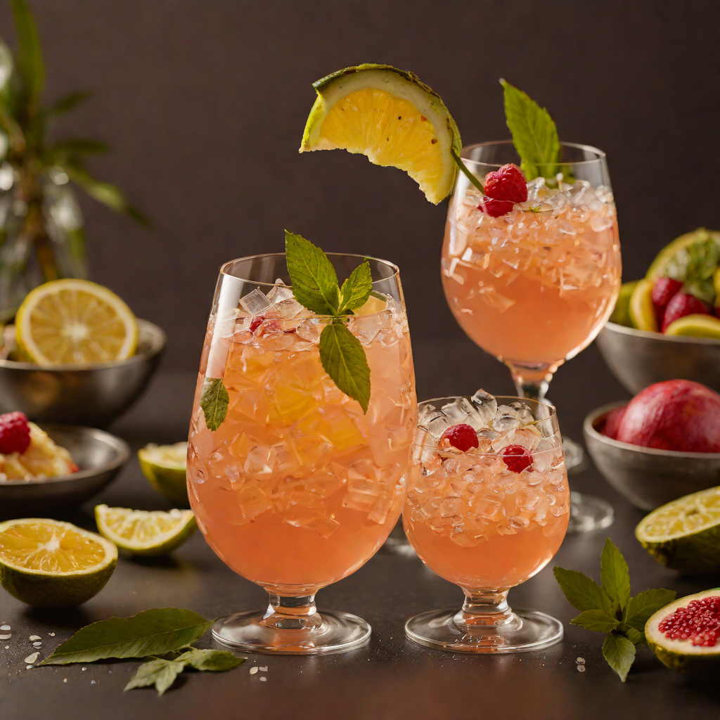 Social Sparkling Tropical Punch