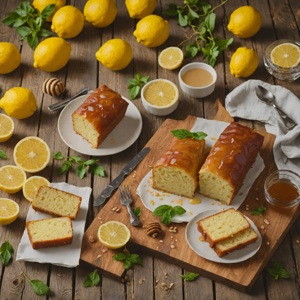 Honey-Glazed Lemon Pound Cake