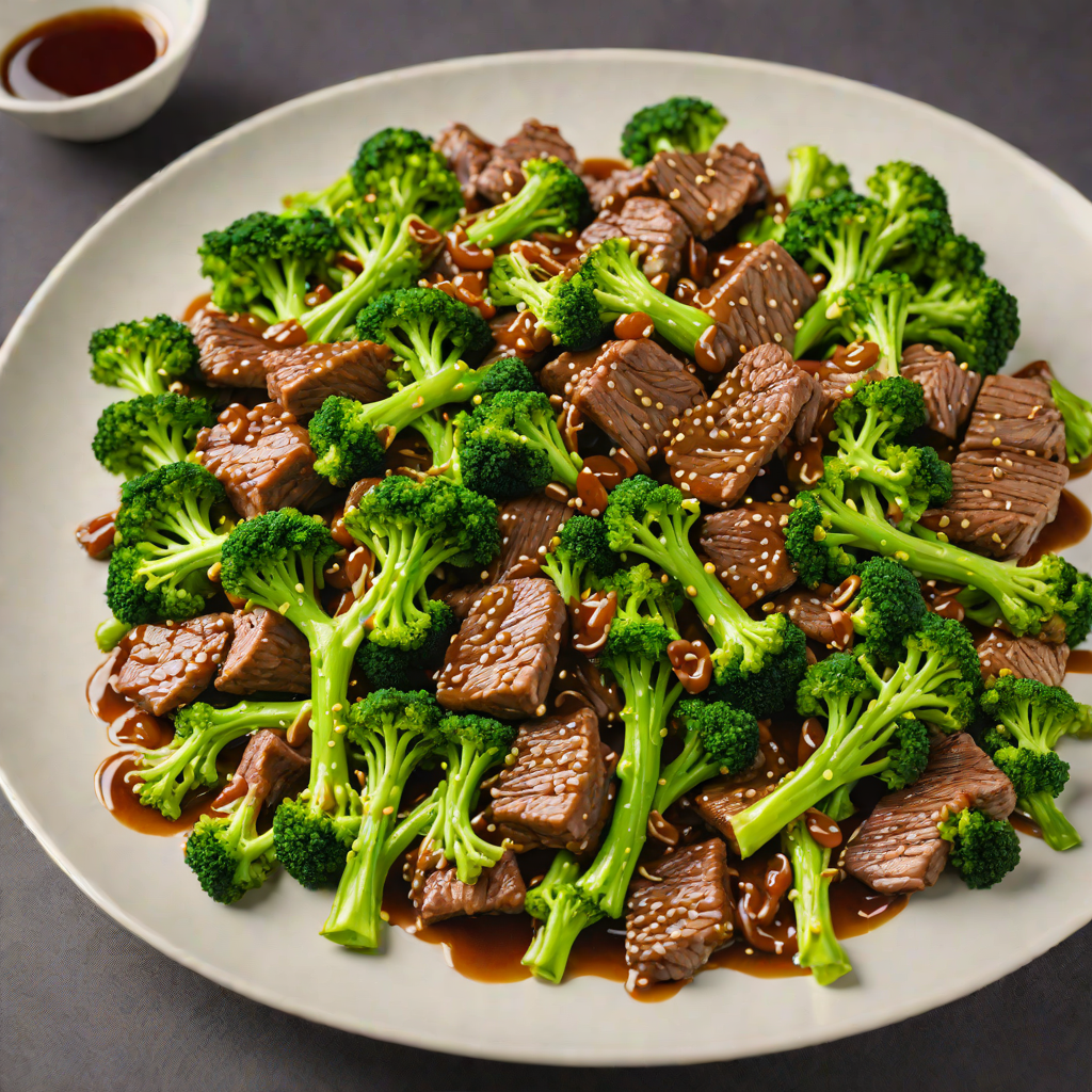 Sautéed Beef and Broccoli with Ginger-Soy Glaze