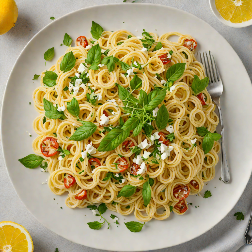Lemon-Garlic Ricotta Pasta with Fresh Herbs