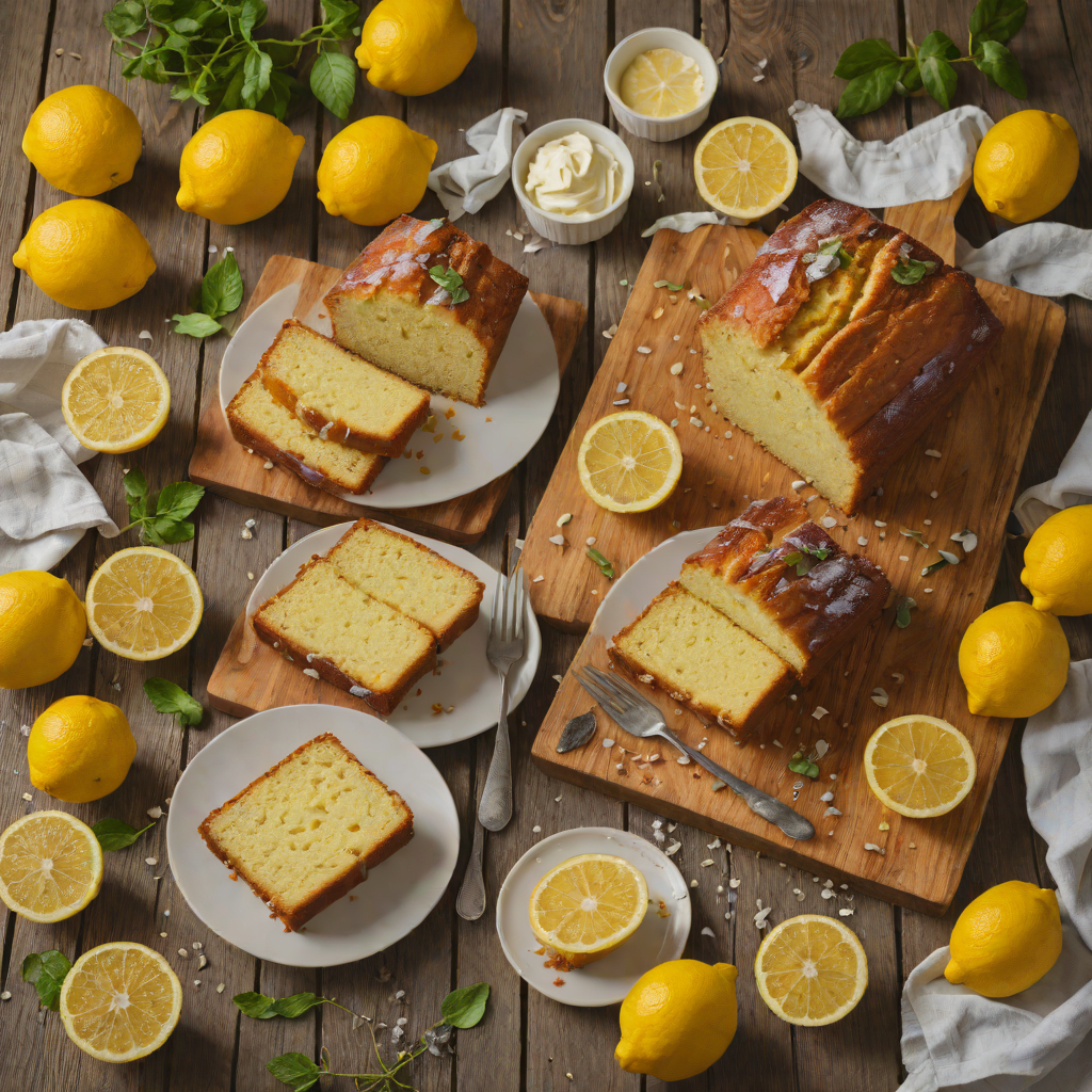 Lemon-Infused Sour Cream Pound Cake