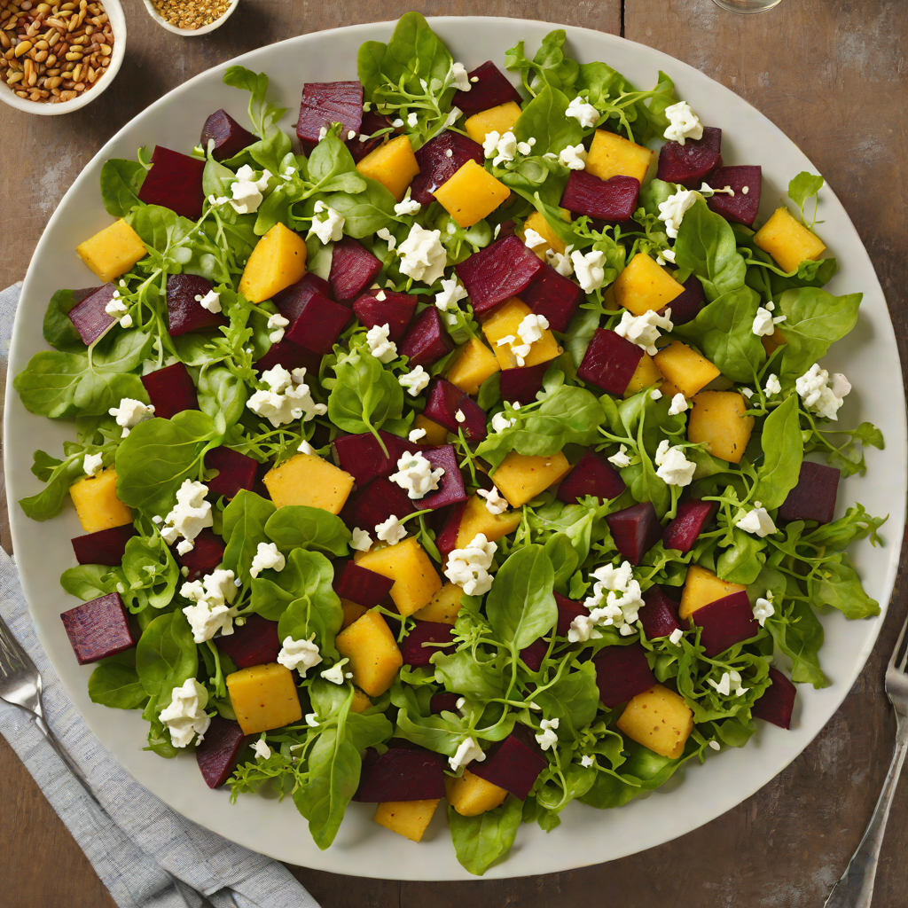 Southeastern Pennsylvania Beet and Goat Cheese Salad