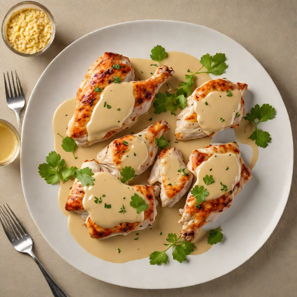 Pan-Seared Chicken with Creamy Mustard Sauce