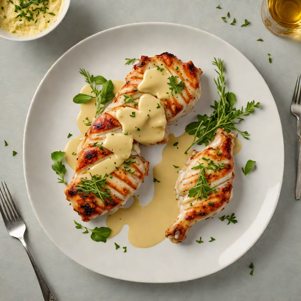 Pan-Seared Chicken with Dutchess Herb Butter