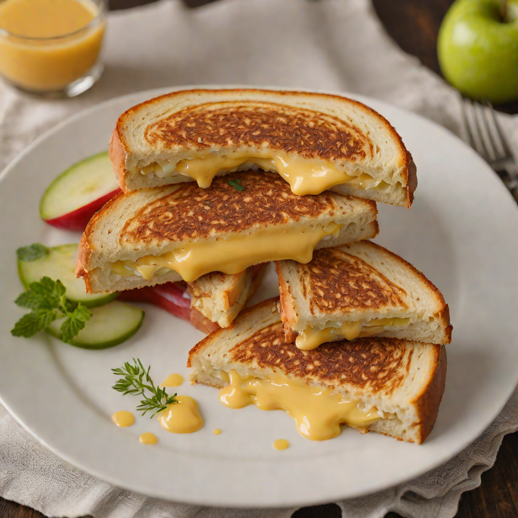 Hudson Valley Apple and Cheddar Grilled Cheese