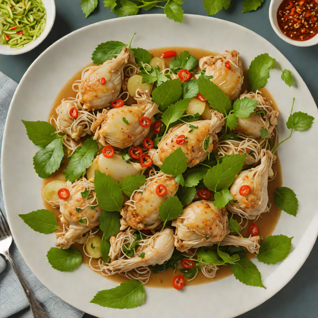 Ginger-Infused Tinolang Manok with Green Papaya and Chili Leaves