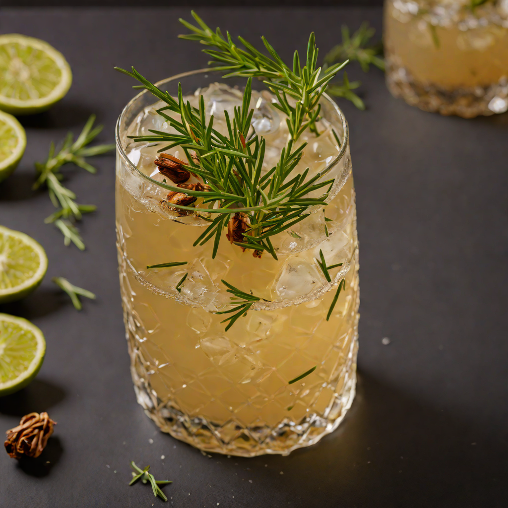 Charred Rosemary Tequila Sour
