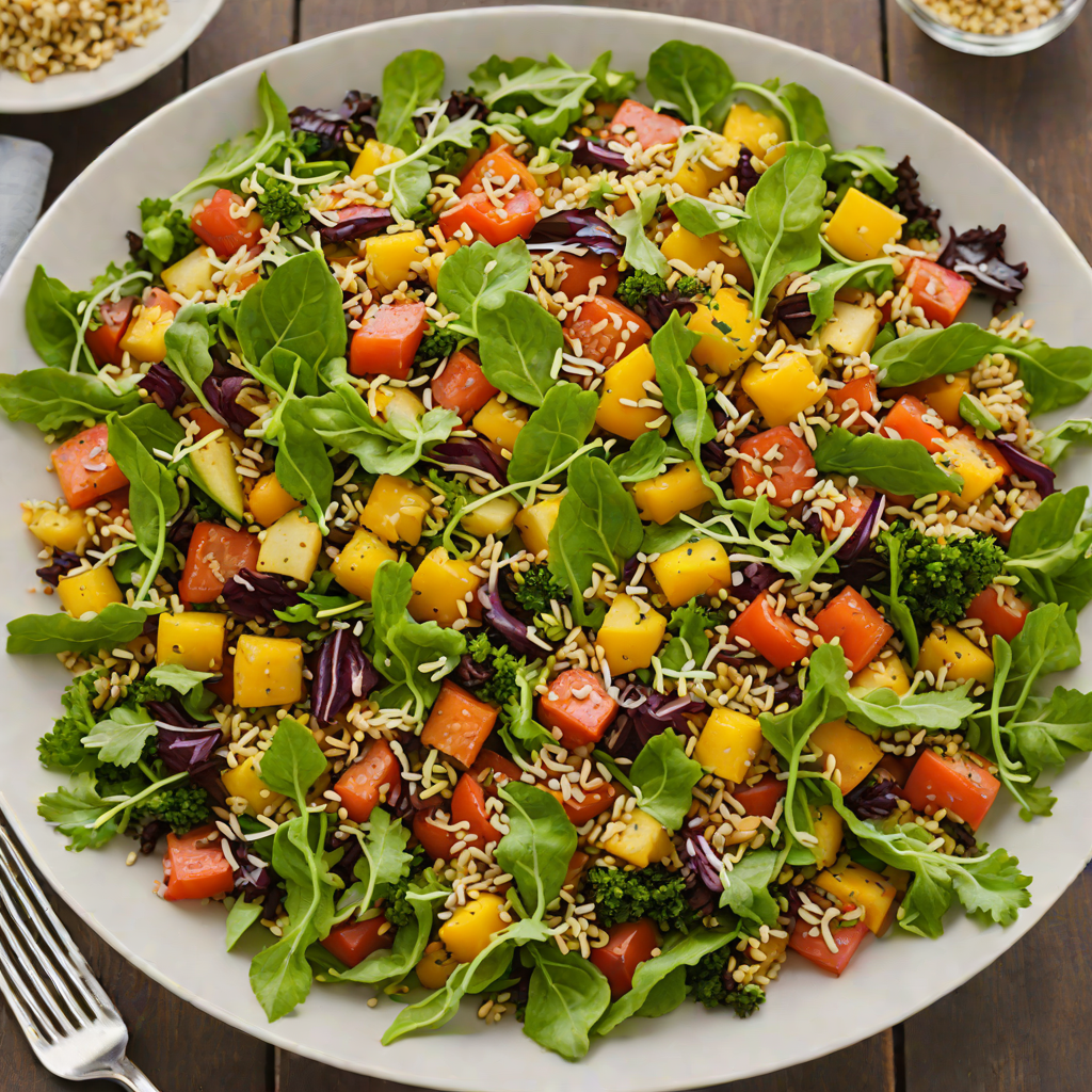 North Peoria Inspired Roasted Vegetable and Quinoa Salad