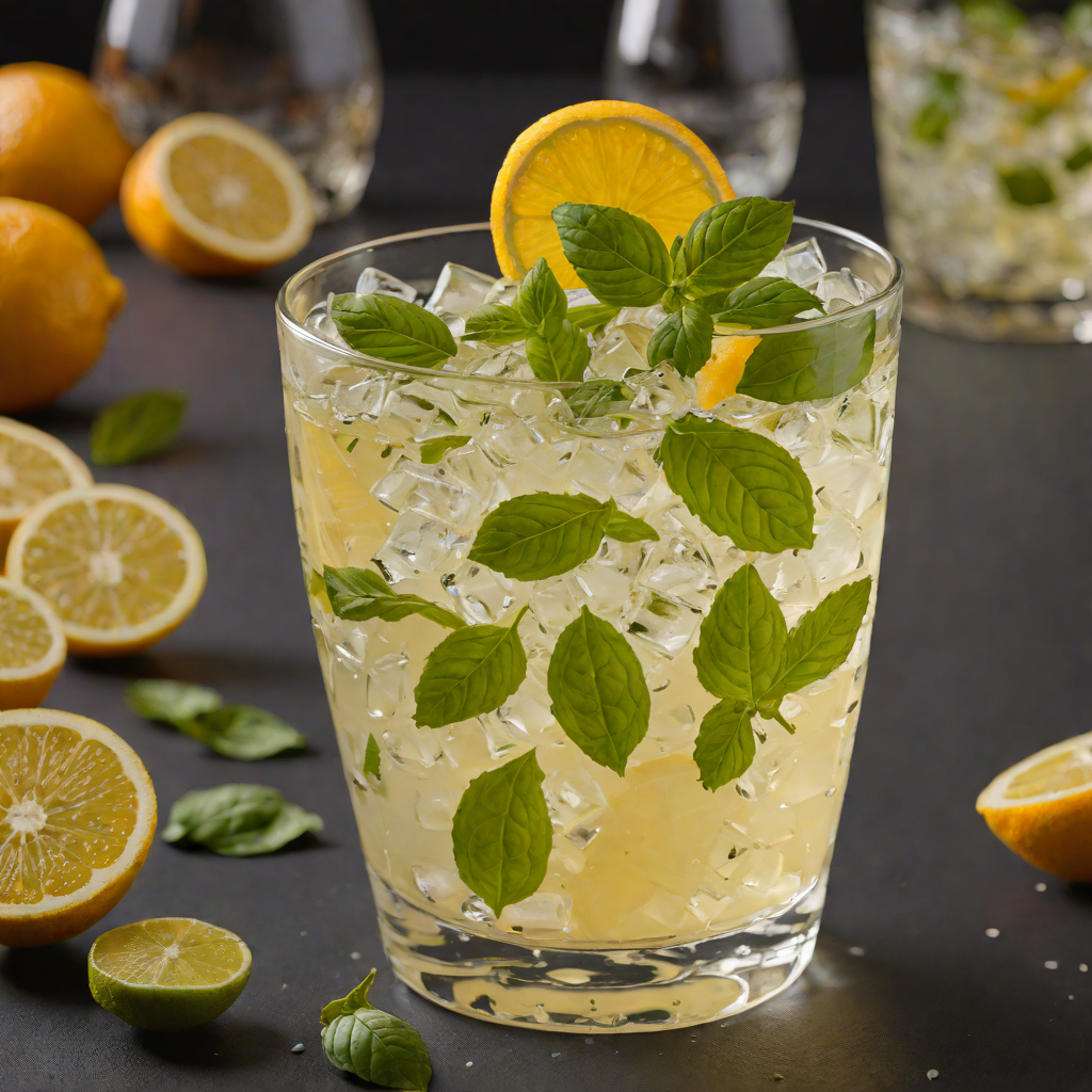 Citrus-Basil Vodka Refresher