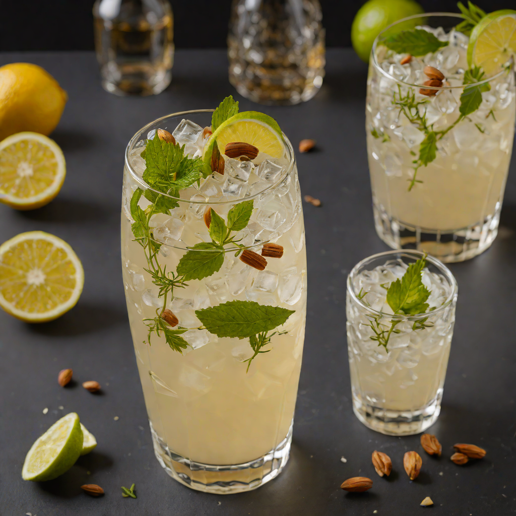 Honeyed Cardamom Gin Collins