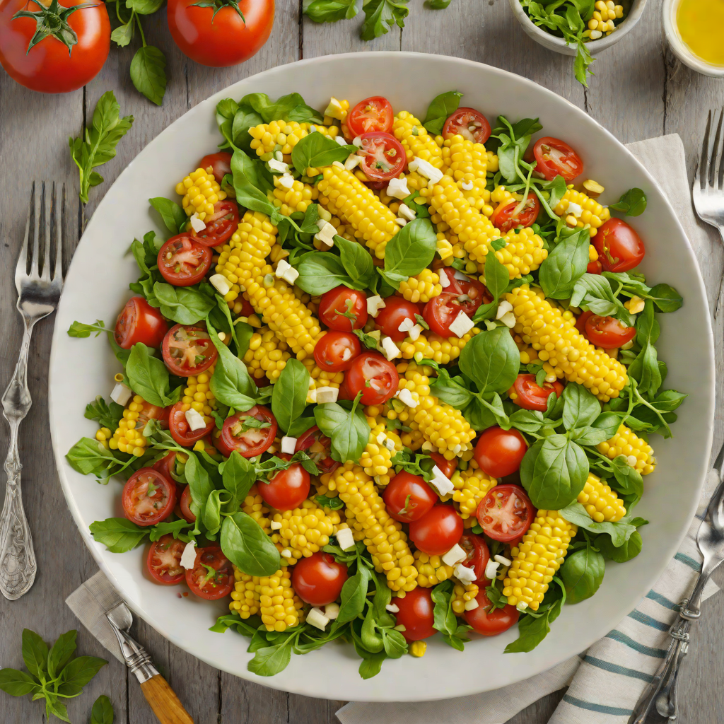 Bucks County Sweet Corn and Tomato Summer Salad