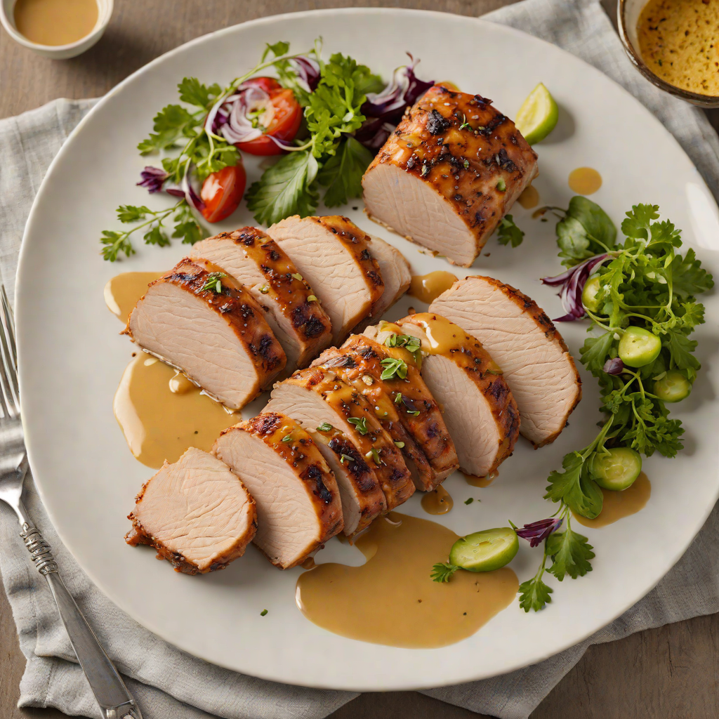 Montgomery County Roasted Pork Loin with Mustard Glaze