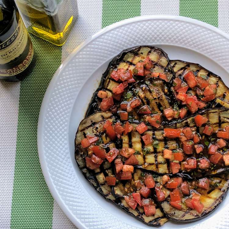 Balsamic-Infused Eggplant Carpaccio