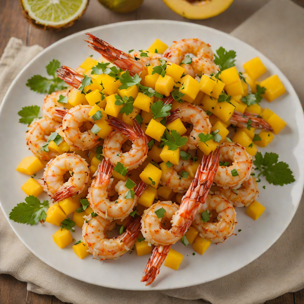 Tiki-Inspired Spiced Coconut Shrimp with Mango Salsa