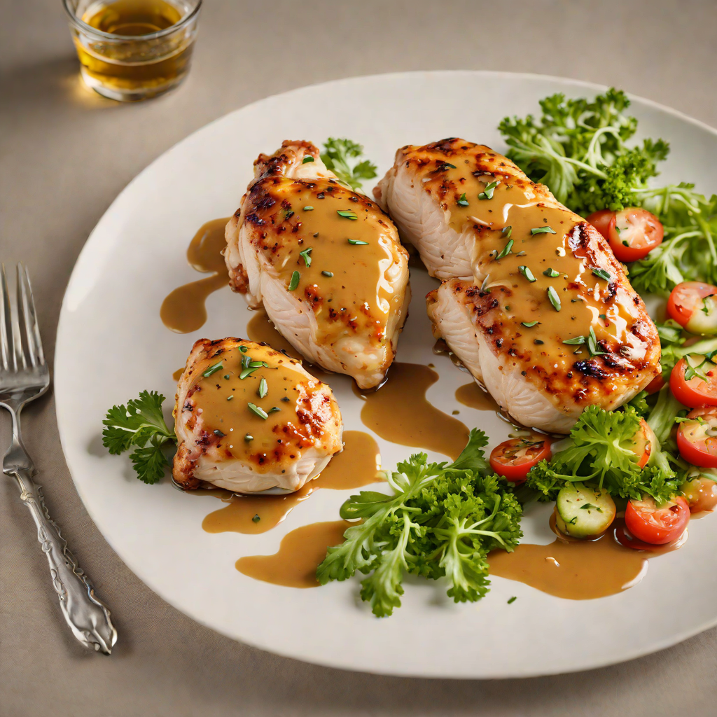 Pan-Seared Chicken with Tangy Pennsylvania Mustard Glaze