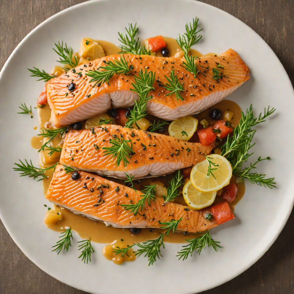 Pan-Seared Arctic Char with North Woods Juniper Glaze