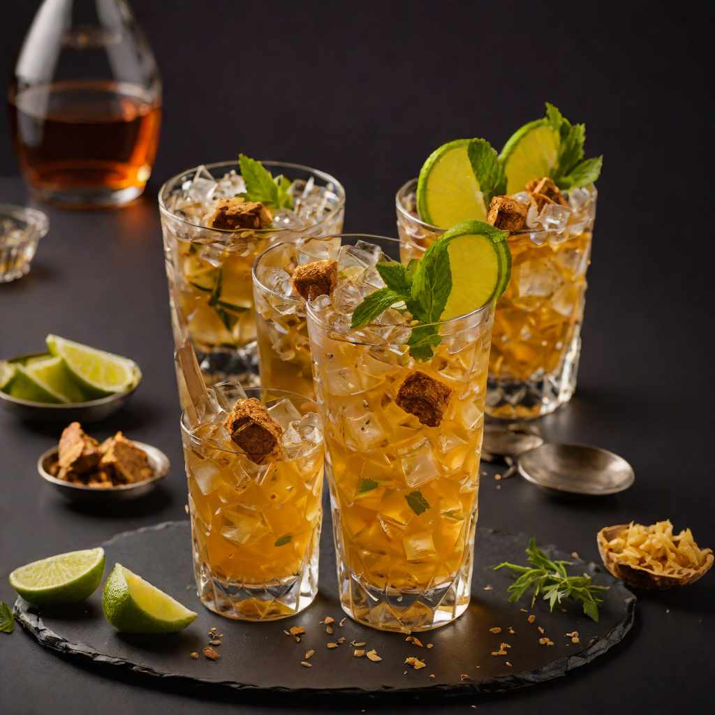 Ginger-Infused Rum Old Cuban