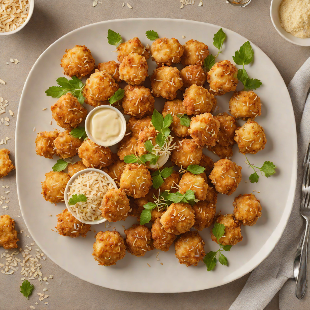 Kid-Friendly Baked Chicken Nuggets with Parmesan and Oats