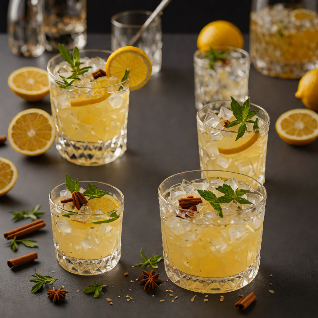 Honeyed Spice Vodka Collins
