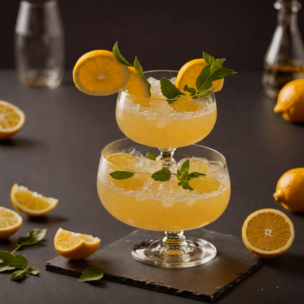 Mediterranean Citrus Whiskey Sour