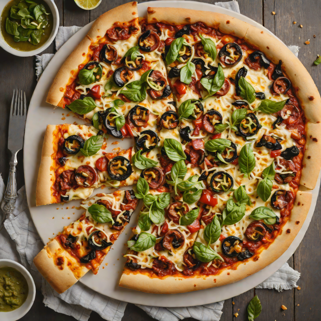 Wood-Fired Pizza with Roasted Poblano and Chorizo
