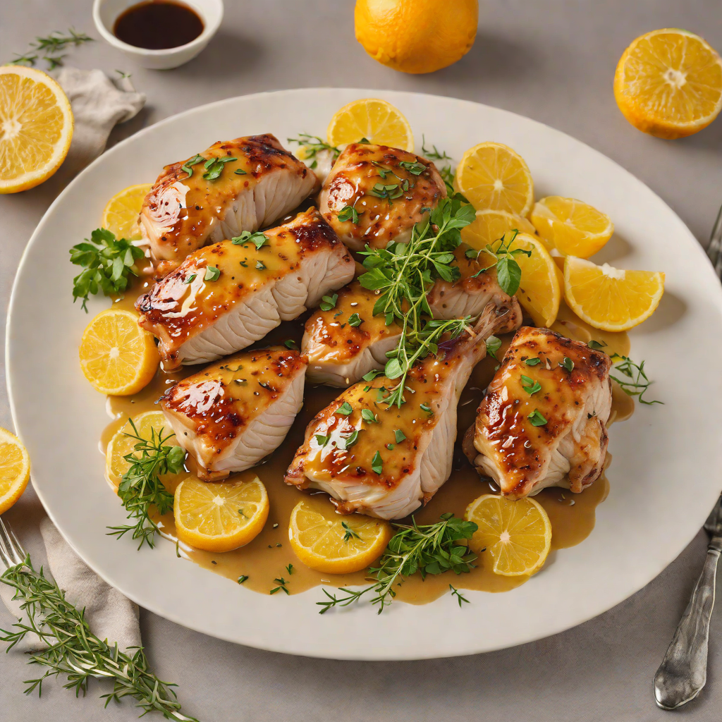 Pan-Seared Chicken Thighs with Citrus and Thyme Pan Sauce