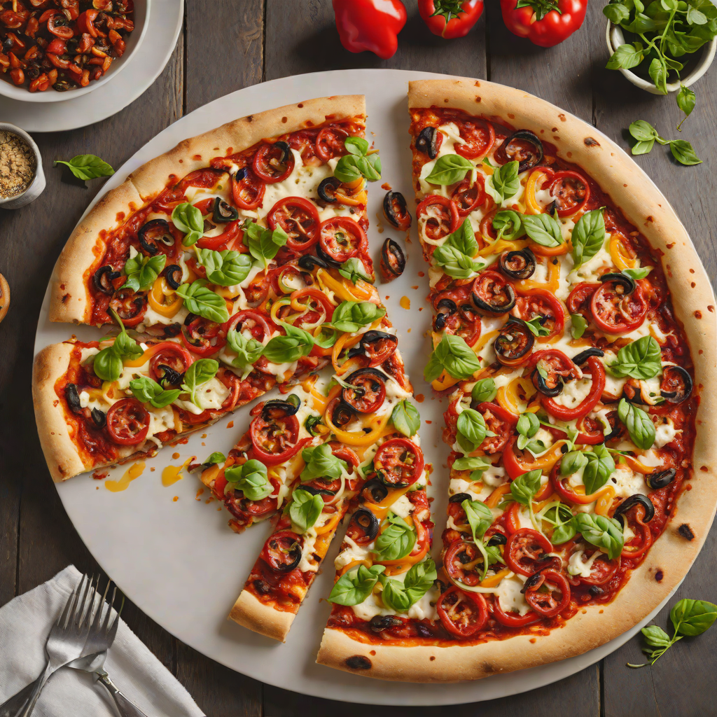 Grilled Wood-Fired Pizza with Chorizo and Roasted Peppers