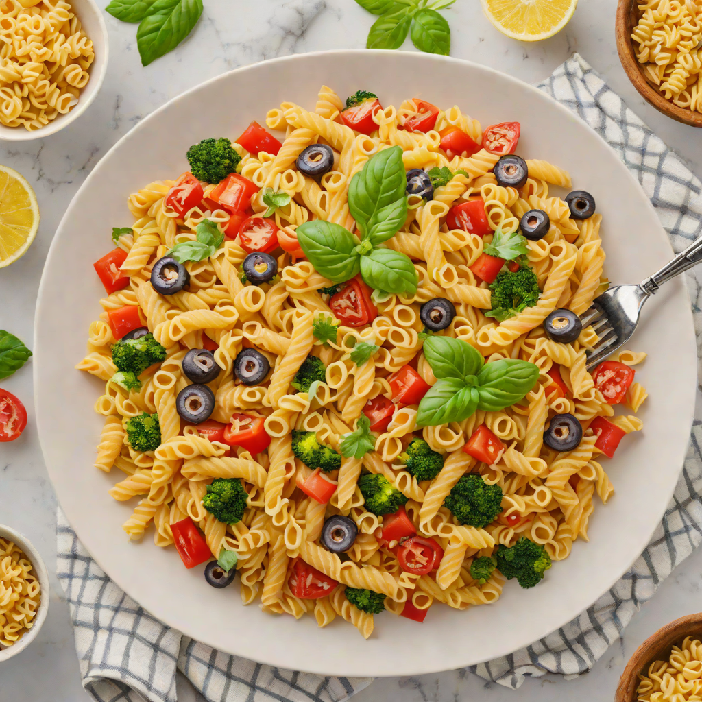 One-Pot Colorful Veggie Pasta for Kids