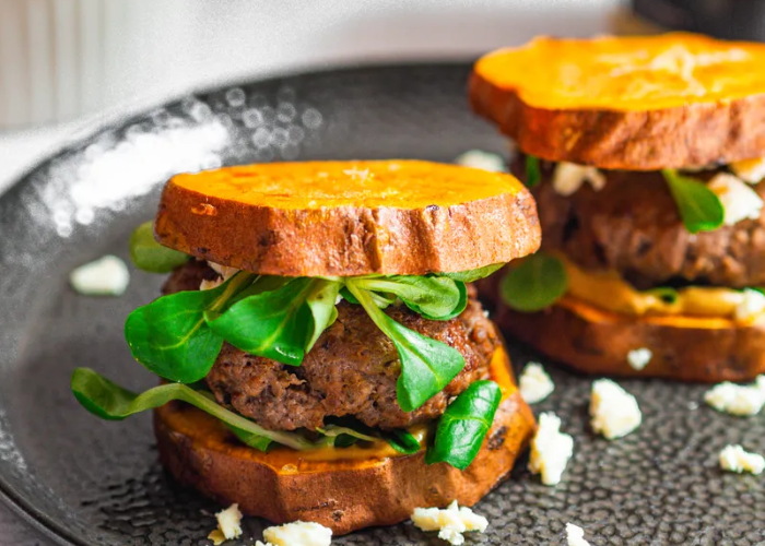 Mini Beef & Sweet Potato Sliders