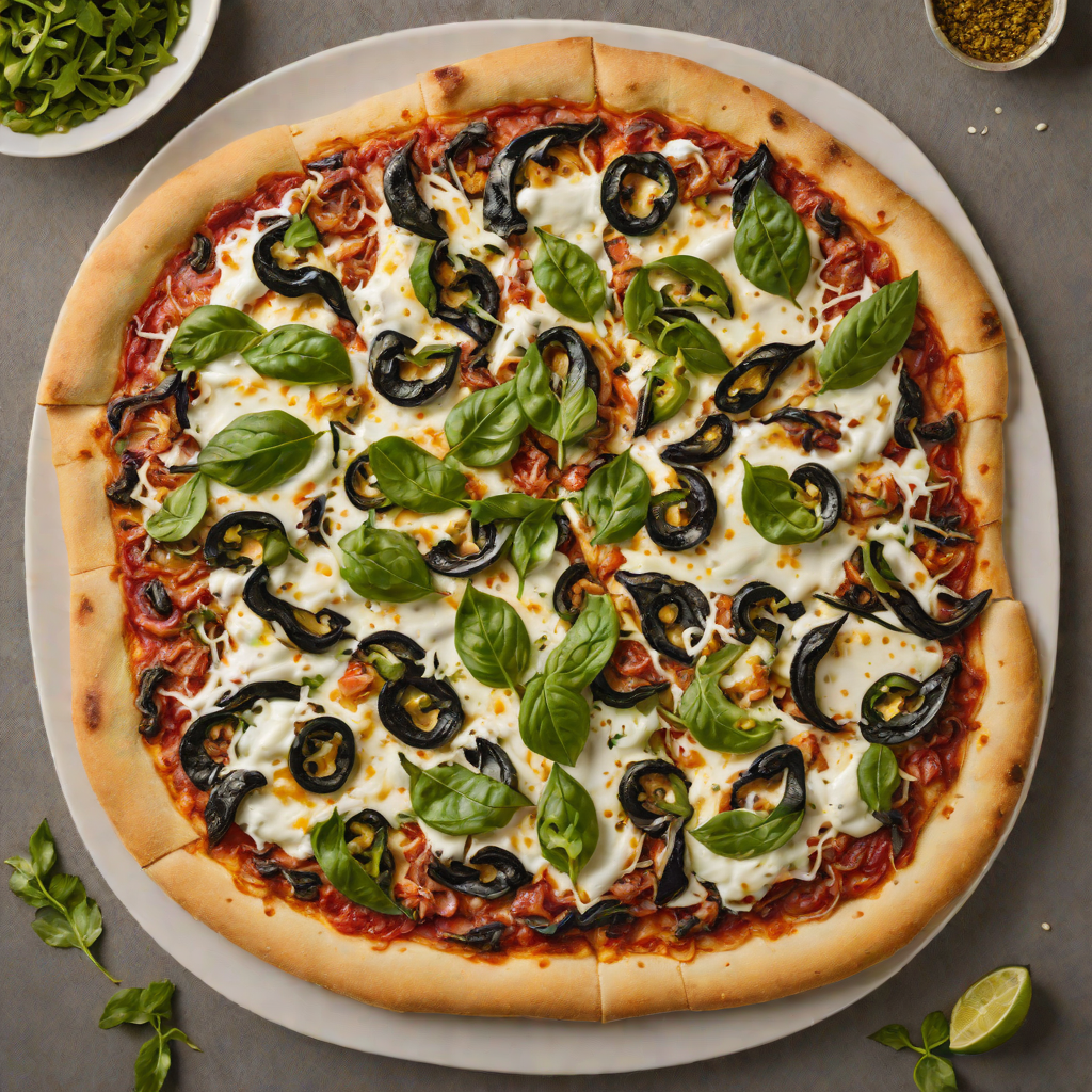 Wood-Fired Pizza with Roasted Poblano and Oaxaca Cheese