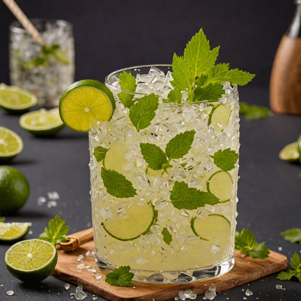 Tropical Sparkling Coconut Mojito