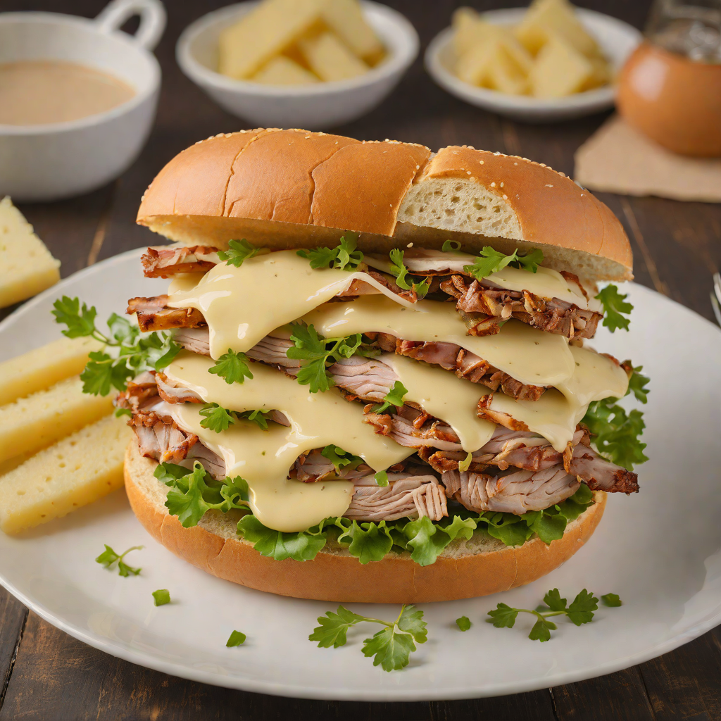 Philly-Inspired Roast Pork Sandwich with Sharp Provolone