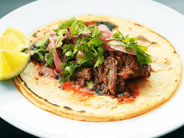Wood-Fired Barbacoa Tacos with Pickled Onion Slaw