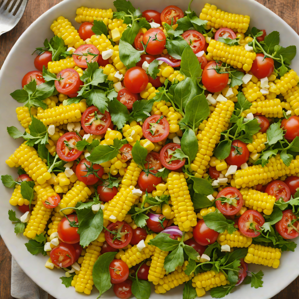 Chester County Sweet Corn and Tomato Summer Salad