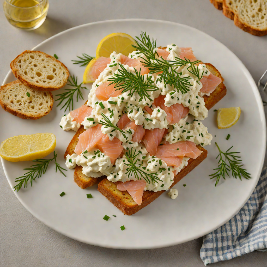 Delaware County Smoked Trout Spread with Horseradish and Chives