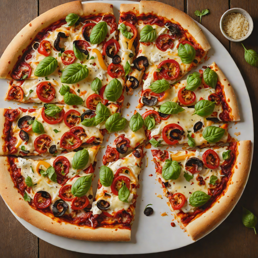 Wood-Fired Pizza with Chorizo, Roasted Peppers, and Manchego