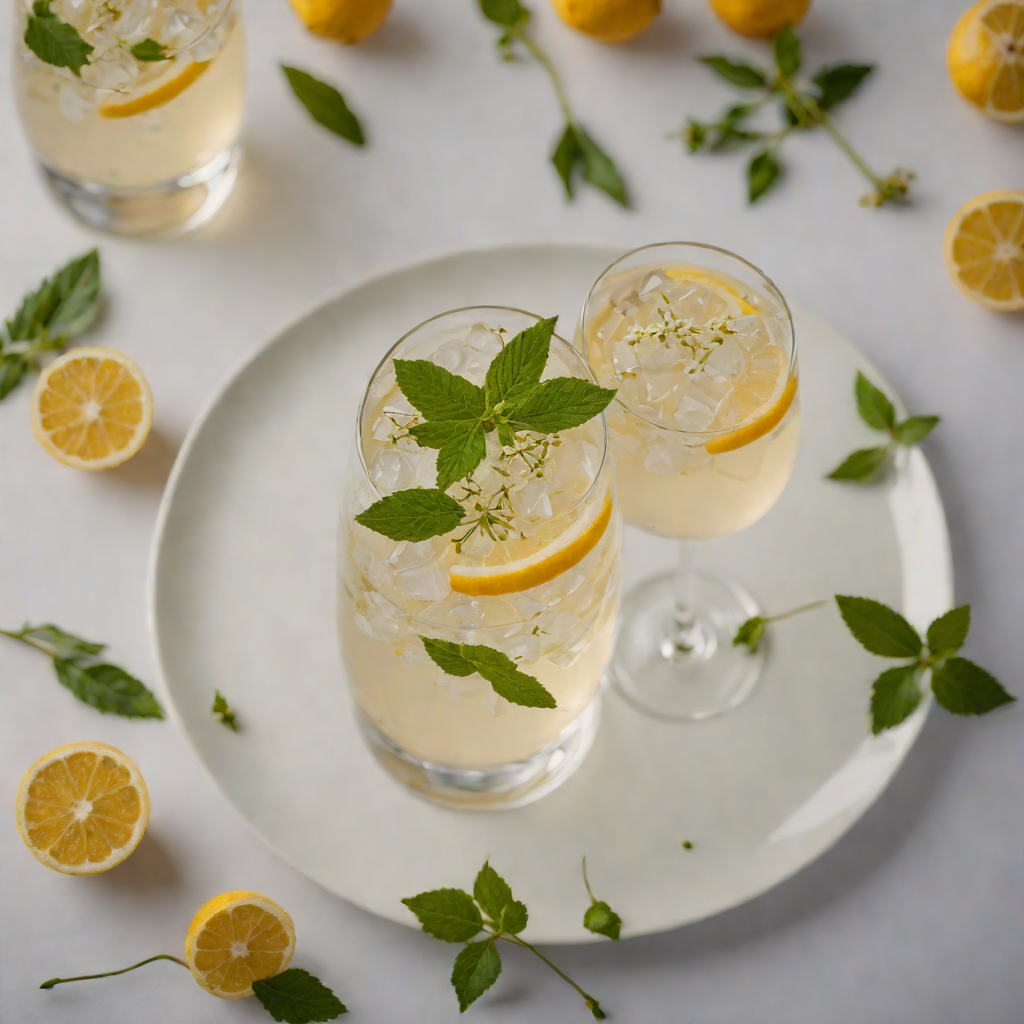 Velvet Gin and Elderflower Fizz