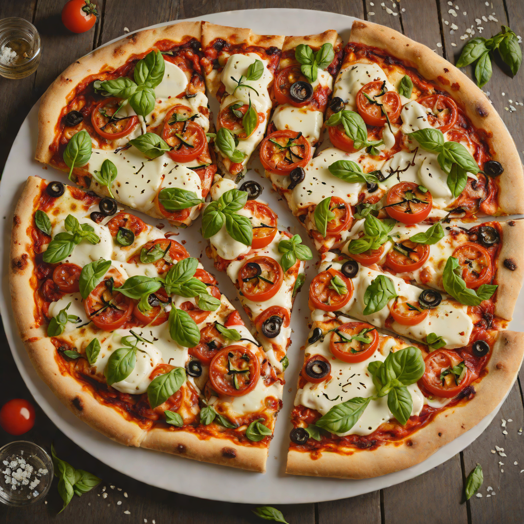 Wood-Fired Pizza with Roasted Tomato and Smoked Mozzarella