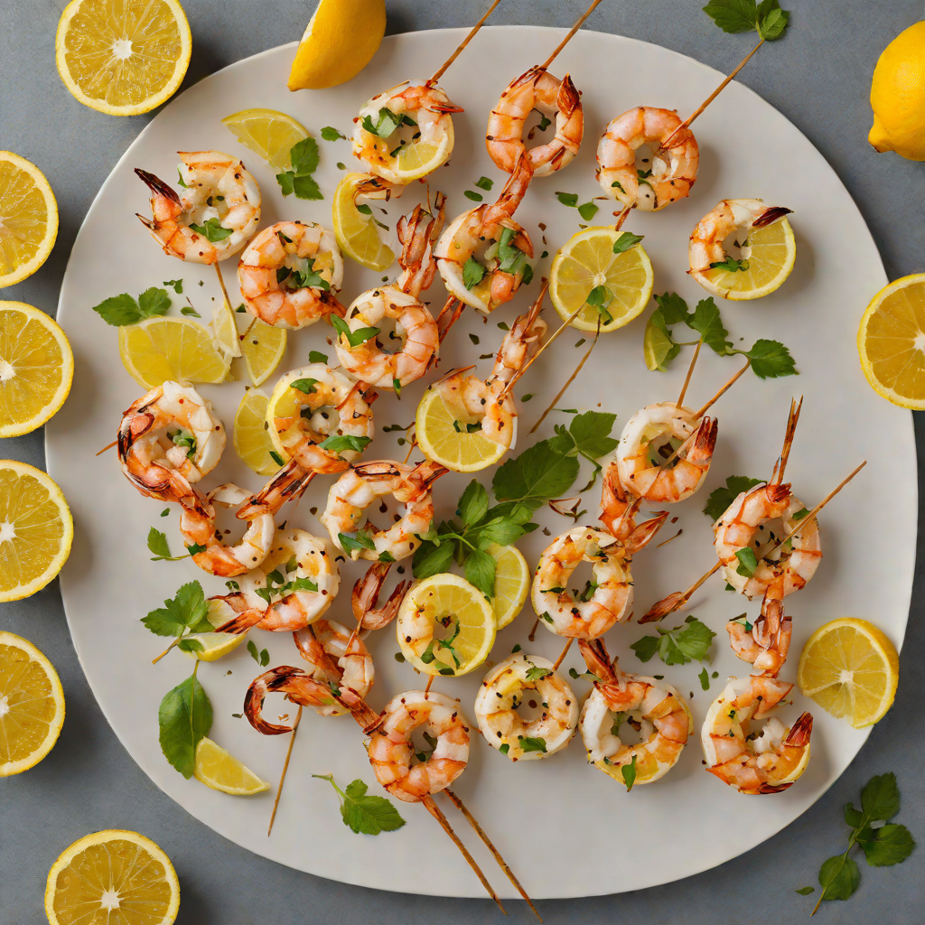 Grilled Citrus-Marinated Gulf Coast Shrimp Skewers