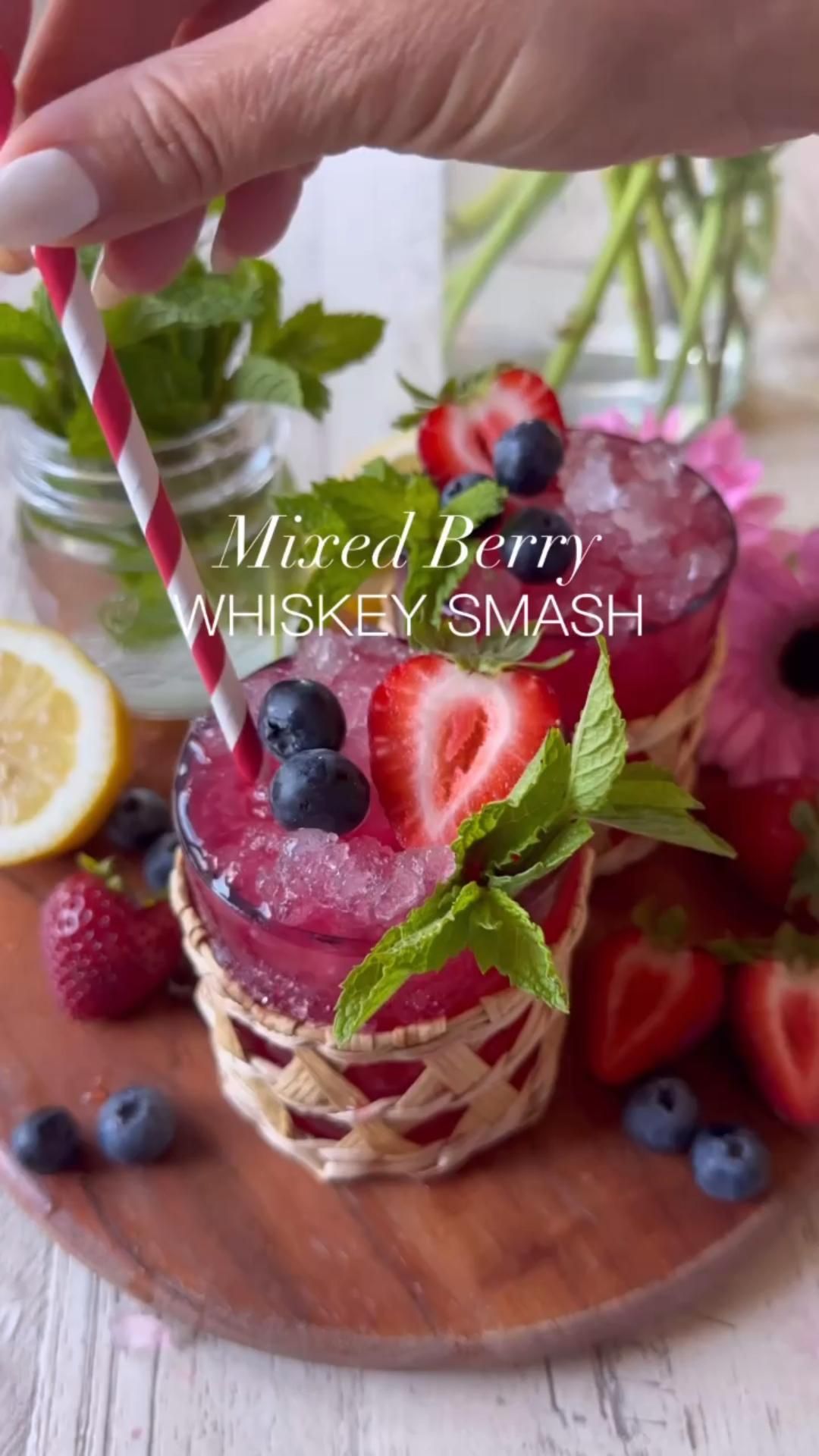 Muddled Berry Streaming Smash
