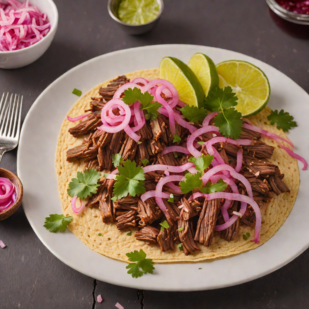 Wood-Fired Mexican Barbacoa with Pickled Red Onions