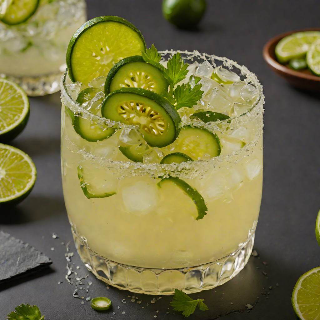 Charred Jalapeño Tequila Limeade
