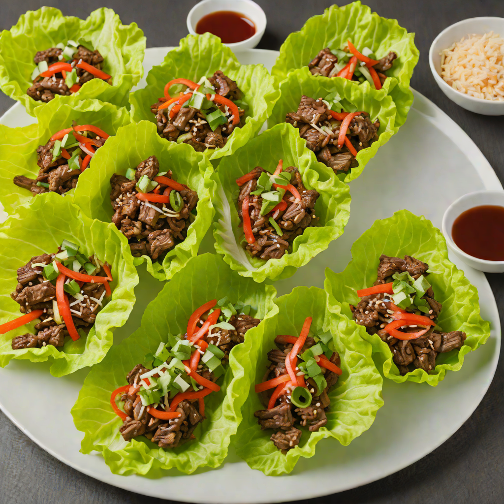 Korean Beef Bulgogi Lettuce Wraps